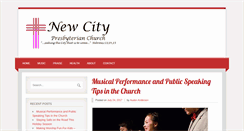 Desktop Screenshot of newcitypres.com